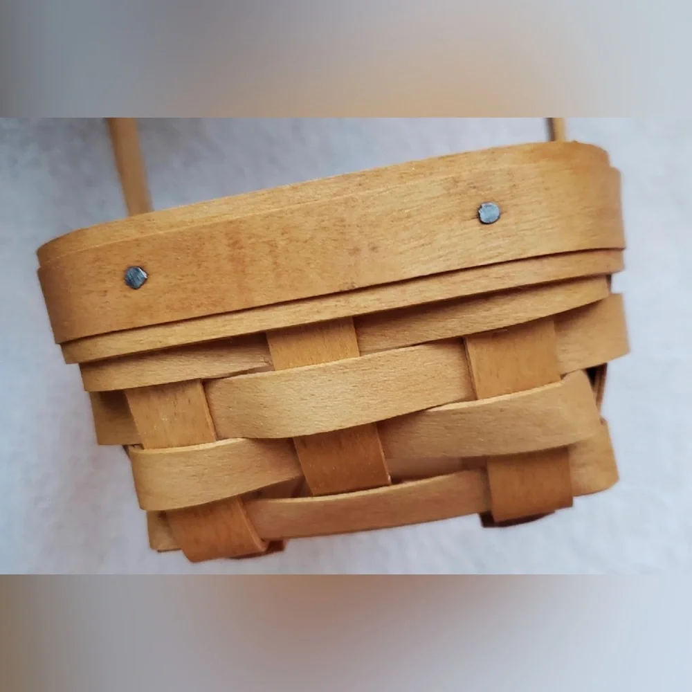 Longaberger Vintage Small Parsley 2001 Basket